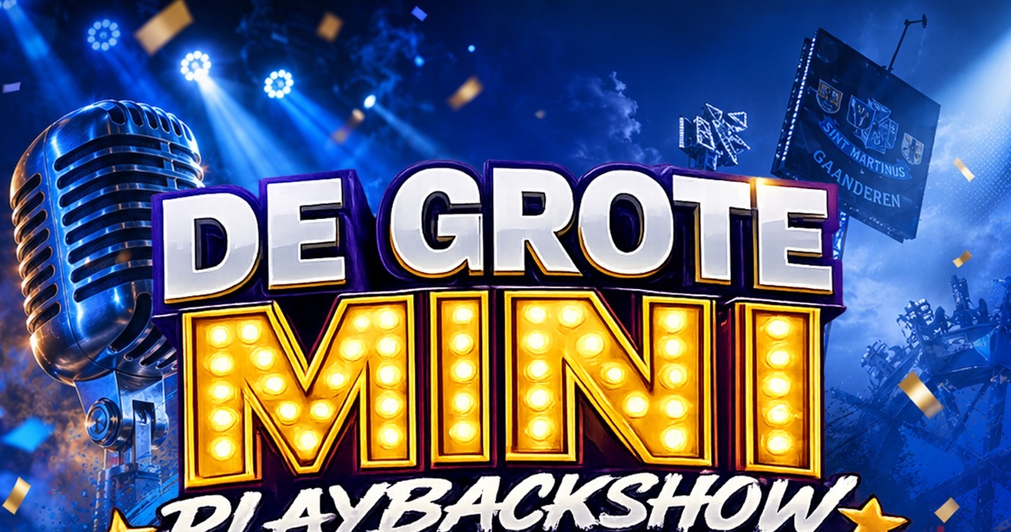Grote Mini Playbackshow 2026 sfeerbeeld